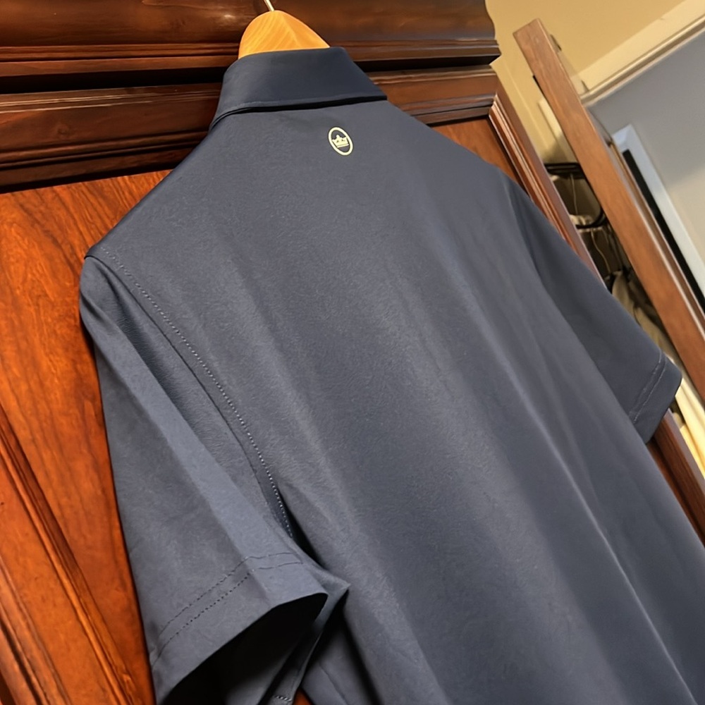 Brand New Peter Millar Crown Crafted Royal Blue Stretch Comfort Golf โณ Polo ๐! - Picture 7 of 13